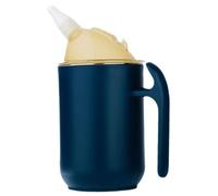 400ml Spill Proof Beakers with Straw 3 in 1 Adult Sippy Cup with Handle for Elderly Disabled Patients Maternity and Kids Anti Spill Drinking Cup for Home and Hospital
