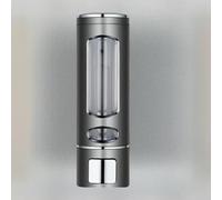 400ml Transparent Wall Mounted Soap Dispenser Designed with Push Type Mechanism to Dispense Gel Soaps Effortlessly in Bathrooms and Commercial Spaces (D)