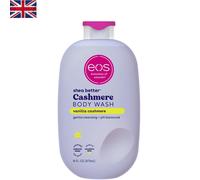 EOS Shea Better Cashmere Vanilla, Moisturising and Nourishing Shower Gel with pH Balanced Cream Gel Formula, Paraben and Phthalate Free, Sensitive Skin, 400 ml