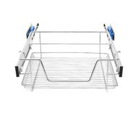 (400mm, 1pc) Kitchen Pull Out Wire Baskets Base Storage Unit