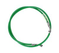 400mm-2400mm Brake Hose Hydraulic DOT Line Cable 10mm 28° Banjo Pipe Line Braided Oil Hose(1000mm)