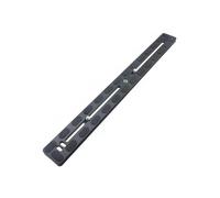 400mm Aluminum Alloy Quick Release Plate with Double Slide Rails for Two DSLR Cameras Stability Quick Release