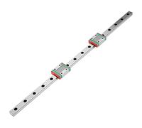 400mm Linear Rail Miniature Linear Rail Guide 12mm with MGN12H Steel Carriage Block 2 Slide Blocks for DIY 3D Printer and CNC Machines linear rail kit guia Linear Motion Guides