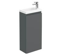 Balterley 400mm Matt Grey Vanity Unit With Basin