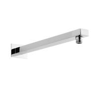 380MM Rectangular Brass Chrome Finish Wall Mounted Shower Arm