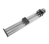 400mm Stroke Linear Guide Rail Slide Table Nema17 42 Stepper Motor High Precision Automation Aluminum Alloy Material (Effective Stroke 400㎜1204 Screw)