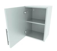 400mm Wall Kitchen Cabinet - 720mm High - Quick-Fix Hinges - White Matt - Flat Pack