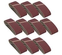 400mm x 60mm Mixed Grit Abrasive Sanding Belts Power File Sander Belt 30pc