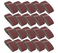 400mm x 60mm Mixed Grit Abrasive Sanding Belts Power File Sander Belt 60pc