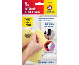 400Pc Interior Sticky Pads Self Adhesive Heavy Duty Tapes Home Office Durable