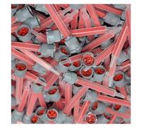 400pcs 10:1 Static Mixing Nozzles AB Glue Mixed Tube 90mm Squares Mixer for 50ml Epoxy Resin Structural Adhesives 10:1 Cartridges