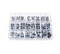 400pcs 24 Values 16V-50V 1uF-1000uF SMD Aluminum Electrolytic Capacitor Assorted Mixed Box kit CZAOINCU