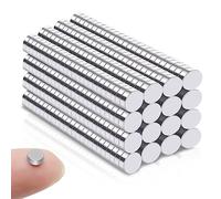 400pcs 3x1mm Small Neodymium Magnet,Rare Earth Magnets Strong Magnets Heavy Duty,Mini Round Disc Magnet for Craft Industrial, Billboard,Office,Fridge