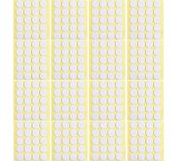 400pcs Candle Wick Stickers for Candle Making, 20mm Double Sided Adhesive Dots Removable Clear Sticky Putty for Wall Hanging Classroom, Office, Home