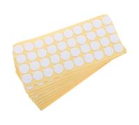 400pcs Candle Wick Stickers with Tab 20mm White Eva