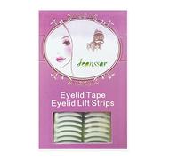 400Pcs Double Eyelid Tape for Loose Eyelids (Sticky on one side), Medical Fiber Eyelid Stickers, Instant Eye lid Lift Without Surgery, for Hooded, Droopy, Uneven, Mono-eyelids,2.5mm