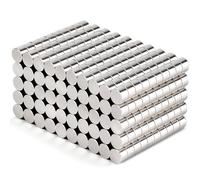400PCS Extra Strong Neodymium Magnets 2x1mm, Small Round Mini Magnets for Magnetic Boards, Refrigerators, Whiteboards, Crafts, Bulletin Boards, Kitchens, DIY Projects, and Office Use