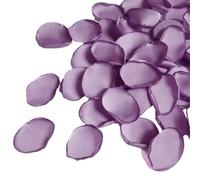 400pcs Fake Silk Rose Petals For Wedding Decor DIY Colors Environmentally Friendly Artificial Petals Wildly Applications bean paste purple solid color
