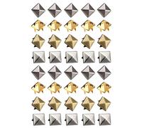 400pcs Four Jaw Rivets for Bag Making Alloy DIY Leather Accessories