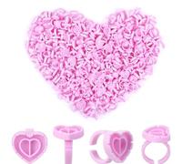 400PCS Glue Cups & Rings for Eyelash Extensions