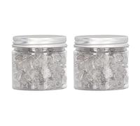 400Pcs Headliner Pins Plastic Stainless Steel Durable Twist Pins for Couch Slipcover Sofa Coverings Clear Heads Tacks