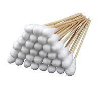 400Pcs Long Cotton Swab with Large Tip (20cm) Esthetician Supplies Disposable Cotton Swabs for Gynecology