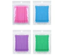 400Pcs Micropore Eyelash Applicator Micro Brushe Make Up Mascara Brushes Eye Extension Micro Brushes for Makeup, Eyelash Extensions