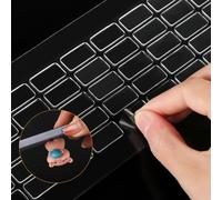 400pcs Mounting Putty, Clear Removable Sticky Putty Double Sided Adhesive Dots Small Square No Trace Nano Tack Putty for Wall Hanging Crafts Festival Party Decorations
