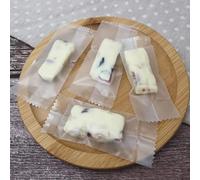 400Pcs Nougat Candy Wrappers, Candy Wrappers for Caramels 4"x2.5" Pre Cut Candy Wrapper Non Stick Cellophane Bag Nougat