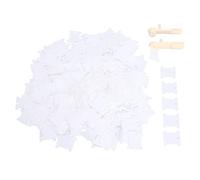 400pcs Plastic Floss Bobbins, Embroidery Floss Organizer Cross Stitch Bobbin Floss Cards with Winder for Cross Stitch Thread Craft DIY Sewing Storage