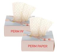 400pcs Professional Salon Perm End Wraps Paper Hair Curling Papers