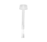400pcs Replacement Nail Polish Brushes for Gel Polish, Fine Tip | Nylon Synthetic Bristles, PP Handle, Quick Swaps, Salon Use, White Finish for Crisp Art Lines