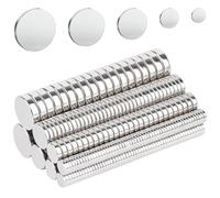 400Pcs Super Strong Neodymium Disc Magnets, 1mm Powerful Rare Earth Magnets,5 Different Sizes Mini Magnet for Fridge, DIY, Building, Scientific, Craft, and Office