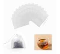 400pcs Tea Bags,Tea Filter Bags,Disposable Empty Tea Bags,Drawstring Sealed Filter Tea Bags,Empty Tea Bags for Loose Tea,Disposable Tea Bags with Drawstring,Tea Filter Bags