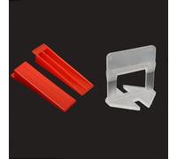 400Pcs Tile Leveling Plastic Spacers Tiling Clips Wedges Tools