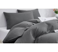 400TC Egyptian Cotton Duvet Set: Single/Silver
