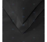 400TC Thread Count 100% Egyptian Cotton Luxury Flat Bedsheets (King, Black)