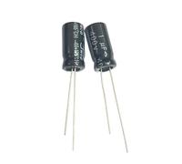 400V 1uF 1mF 2.2uF 2.2mF 3.3uF 3.3mF 4.7uF 4.7mF 6.8uF 6.8mF 8.2uF 8.2mF 10uF 10mF Aluminum Electrolytic Capacitor(10PCS 8.2UF 400V)