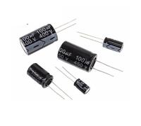 400V 1uf 2.2uf 3.3uf 4.7uf 6.8uf 8.2uf 100uf 22uf 33uf 47uf 68uf 82uf Aluminum Electrolytic Capacitor BIANMTSW(400v 150uf 5pcs)