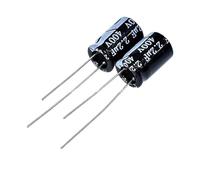 400V 1uf 2.2uf 3.3uf 4.7uf 6.8uf 8.2uf 100uf 22uf 33uf 47uf 68uf 82uf aluminum electrolytic capacitor BIANMTSW(400v 220uf 2pcs)