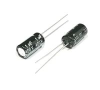 400v 1uf 6x11mm Aluminum Electrolytic Capacitor 400v1uf 1uf400v 400v1mf 400vdc 400wv 2.2uf 3.3uf 4.7uf 6.8uf 2-20Pcs(400v6.8 8x12 20pcs)