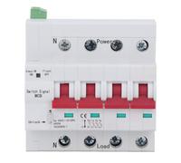 400V Small Circuit Breaker 4P PC Miniature Circuit Breaker Real Time Monitoring Smart Control for Home Venues Outdoors (63A)