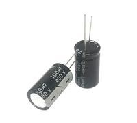 400v100uf 18x30mm Aluminum Electrolytic Capacitor 400v 100uf 100mf400v 100MFD400v 400vdc 400wv 100mf 100MFD 120uf 150uf 180uf CZAOINCU(400v220 18x45 2pcs)