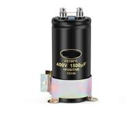 400V1500UF 50x105 MFD Aluminum Screw Audio Filtering Electrolytic Capacitor 105℃ CD136 Bolt Capacitors 1500UF