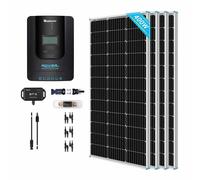 400W 12V/24V Monocrystalline Solar Premium Kit w/Rover 40A Charger Controller - ETFE Flexible Panel
