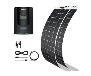 400W 12V Flexible Solar Marine Kit w/ Rover Li 40 Amp MPPT Solar Charge Controller - 400W Flexible Kit