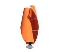 400w 600w 1000w Vertical Axis Wind Turbine Generator 12v 24v 48v 96v With MPPT Controller Mill For Home Use High-Efficiency Output(Orange,WIND TURBINE_96V_600W)