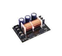 400W Bi-Amp Crossover, Adjustable High Low Frequency Divider for Car Audio, 2-8 Ohm Full Range and Satellite Speakers, Tool-Free Installation with Premium Capacitors