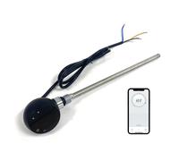 (400w, Black) Wifi Electric Smart Heating Element for Towel Rails and Radiators 200w/300w/400w/600w/800w with LED touchscreen Thermostat/Timer Energy Efficient