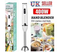 400W Electric Hand Blender Stick Mixer Food Puree Liquidiser
